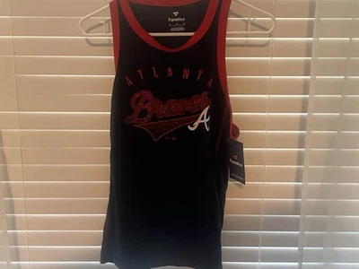 Atlanta Braves Fanatics Women’s Tank Top New With Tags Size Medium - Image 1 of 3