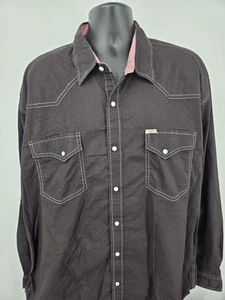 Rafter C Shirt Adult 3XB BIG Black Western Cowboy Pro Flex 45 Outdoor Men  - Bild 1 von 14