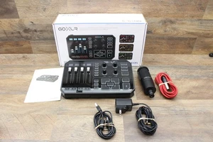 TC-Helicon GO XLR Broadcaster Plattform mit Mixer & Audio-Technica AT2020 P48 Mikrofon - Bild 1 von 11