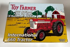 Ertl Toy Farmer International 660 Traktor, Spielzeugbauer 1999 Bauernhof Spielzeug Show, 1/16 - Bild 1 von 6