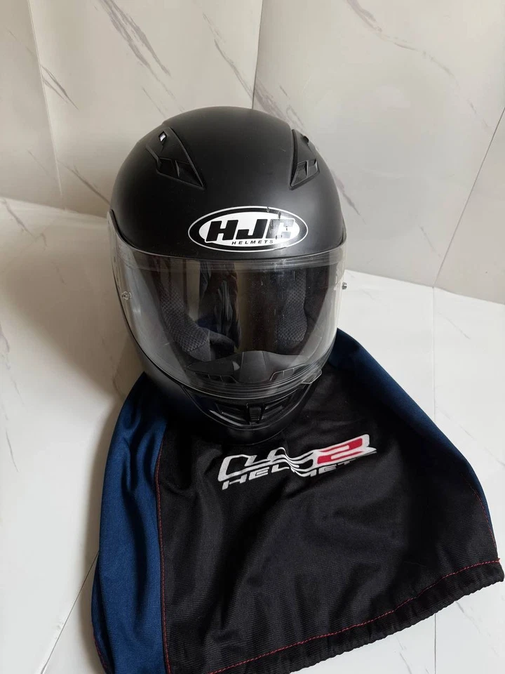 Casco Moto Integrale HJC CS-15 Nero Opaco Condizioni Ottime - Immagine 1 di 4