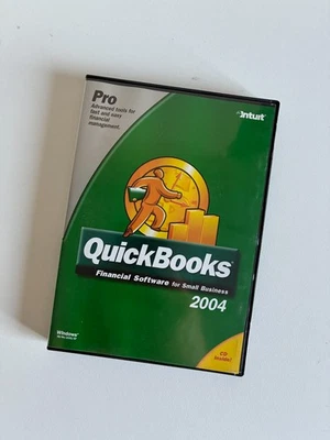 Quickbooks Pro 2004 Financial Software For Small Business w Product Serial Key - Image 1 of 3
