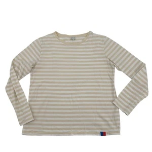 KULE Langarmshirt Damen Größe S cremeweiß gestreift Baumwolle - Bild 1 von 12