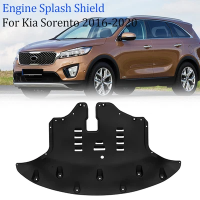 Protector contra salpicaduras bajo cubierta del motor delantero 29110C6500 para Kia Sorento 2016-2020 Foto 1 de 4