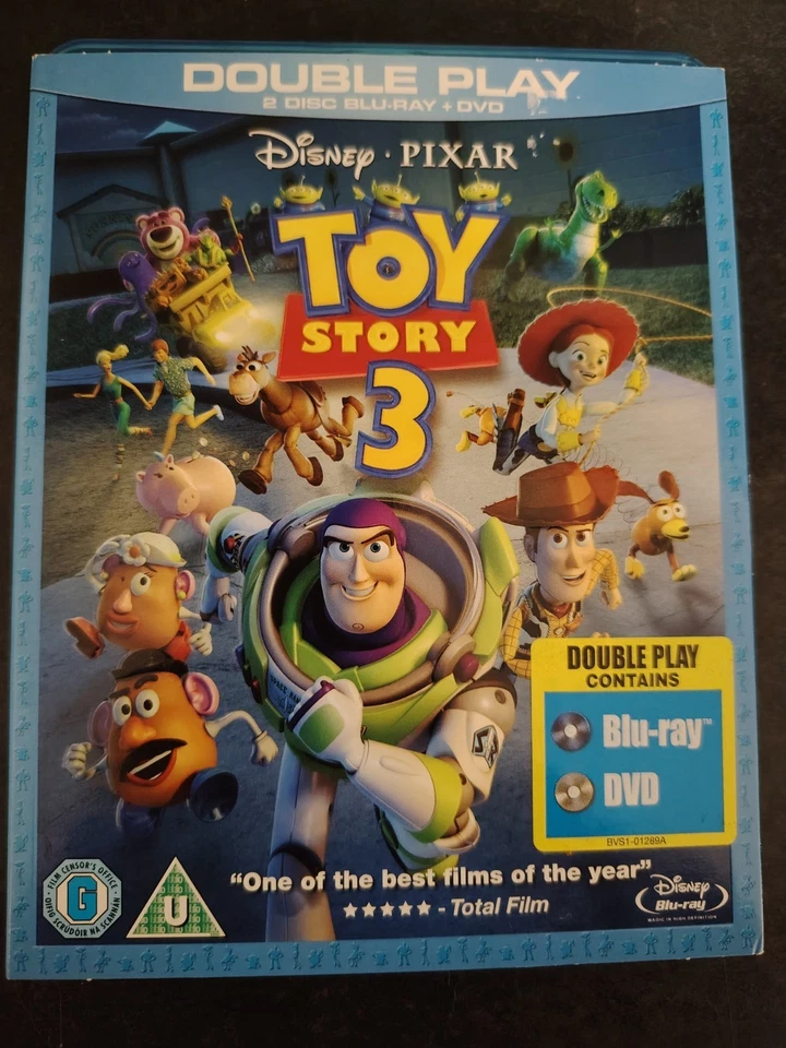 Toy Story 3 (2012) Blu-ray + DVD Slipcase Disney Pixar Triple Play - Image 1 of 4