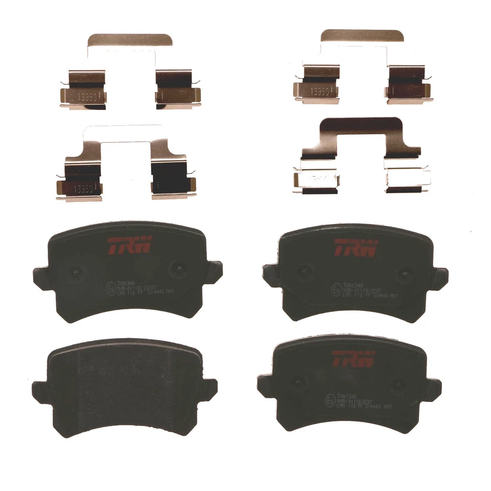 Rear Disc Brake Pad Set for Volkswagen Tiguan 2012 - 2017 TRW Ultra TXH1348 Foto 1 de 4