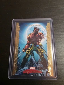 2007 MARVEL MASTERPIECES GOLD BORDER #90 WOLVERINE - Bild 1 von 2