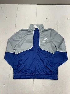 G iii 4 Her Grey Blue Tampa Bay Lighting NHL Track Jacket Womens Size Large - Picture 1 of 7