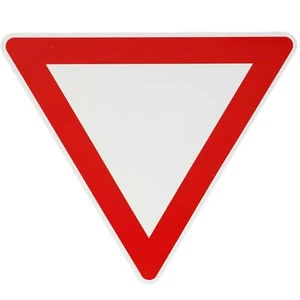 Verkehrsschild Vorfahrt gewähren Nr. 205 StVO RAL Dreieck Verkehrszeichen Schild - Bild 1 von 3