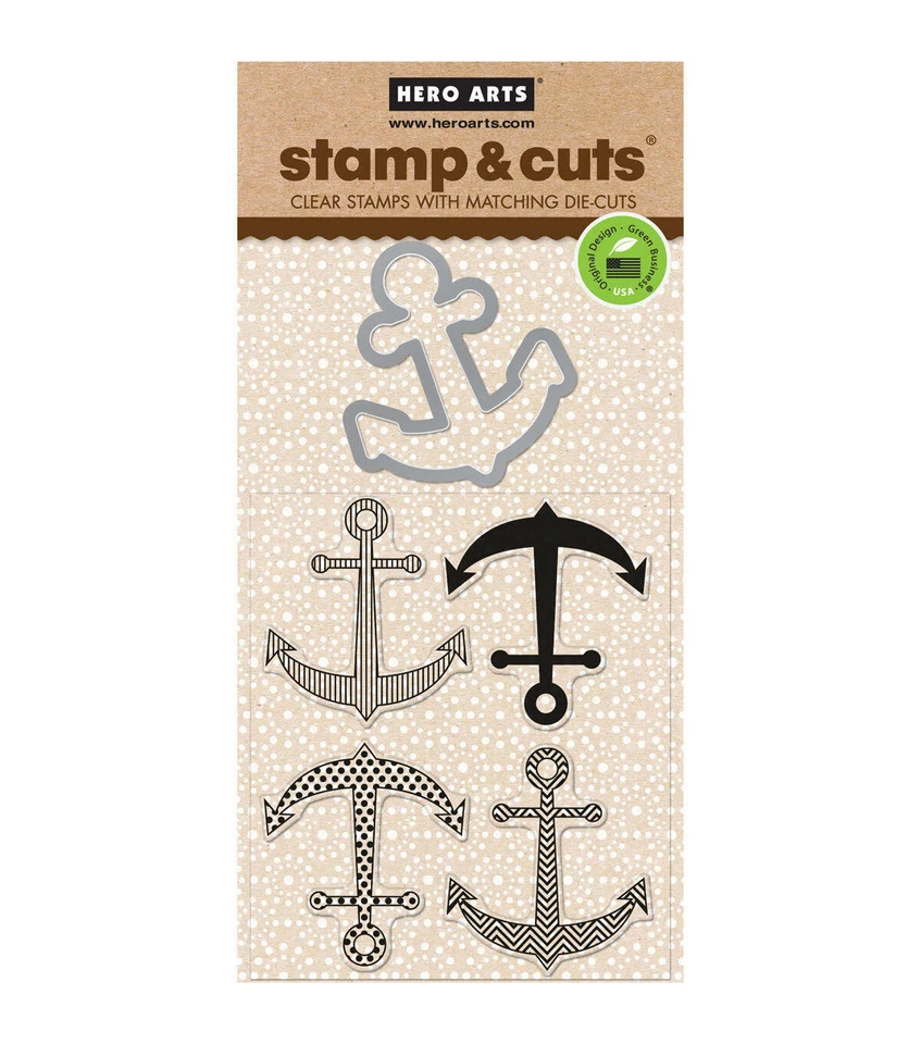 Hero Arts Stamp & Cuts Anchor 085700900515