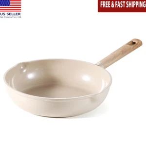 Nonstick Ceramic Skillet Easy Clean Induction Compatible Kitchen Cookware 11 In - Picture 1 of 7