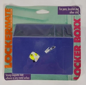 Nuevo en Paquete Vintage LockerMate Locker Boxx sistema de organización soporte magnético para bolígrafo carrito - Imagen 1 de 10
