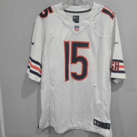 Nike On Field NFL Chicago Bears Brandon Marshall 15 Limited Jersey Mens XL Sewn Cover