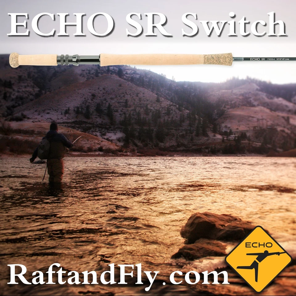 Interruptor Echo SR 3wt Trout Spey - Garantía de por vida - ENVÍO GRATUITO Foto 1 de 4