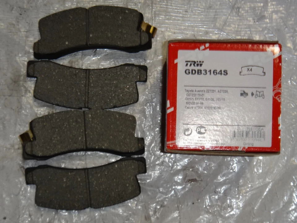 Pastilhas de freio TRW OEM para Toyota Camry Solara Lexus ES250 ES300 RX300 0446632050 - Imagem 1 de 1