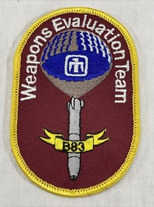 B83 Weapons Evaluation Team THERMONUCLEAR WARHEAD Patch 4.25" - Picture 1 of 2