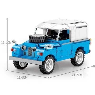 SDW ONLINE Land Rovered Building Block Set Retro Defender Car Model Toy Super Off-Road Kid