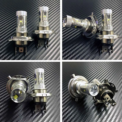 High Power HID LED Headlight H4 Bulb for Harley Davidson Softail 2004-2017 Light — 第 1/2 张图片