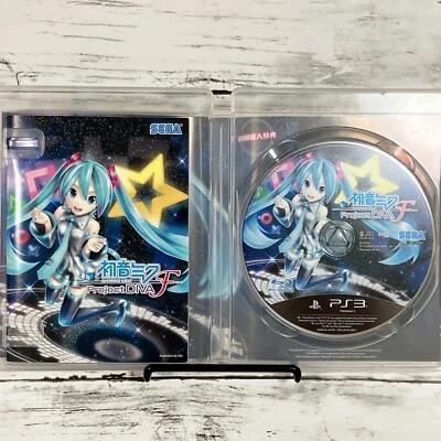 Hatsune Miku Project Diva F Sony PlayStation 3 PS3 SEGA BLJM60527 Games Japan - Image 1 of 4