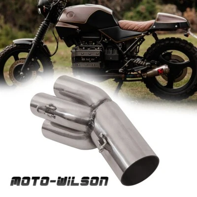 Motorcycle Stainless Steel Exhaust Adapter 30 degree For BMW K100 — 第 1/4 张图片