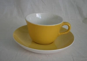 Vintage 50/60er Arabia Finland 4 Unzen Kesto RL gelb Tasse Untertasse von Kaj Franck ~ neuwertig! - Bild 1 von 13