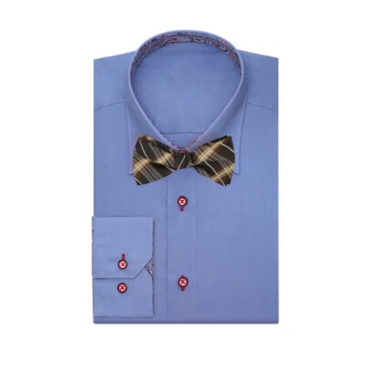 Epoint EBAC0061 Khaki Mens Self-tied Bowties Set Brown Plaids Bow Ties Gift - image 1 of 4