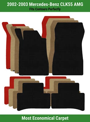 Alfombrillas Lloyd Velourtex fila delantera y trasera para Mercedes-Benz CLK55 AMG '02-03  Foto 1 de 4