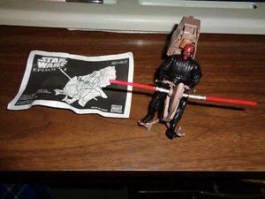 STAR WARS DELUXE EPISODIO 1 LOOSE ULTRA RARA SITH SPEEDER & DARTH MAUL. C-10+ - Foto 1 di 5