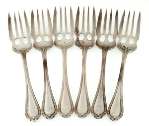 Towle Silver Paul Revere Set of 6 Sterling, Small Old Style Salad Fork - Picture 1 of 5