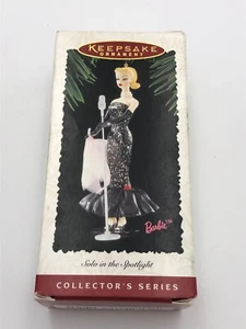 Hallmark Keepsake Ornament Barbie Solo In The Spotlight Dated 1995 - Picture 1 of 4