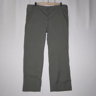 Pantalones Spiegel Mujer 1X Algodón Pierna Recta Cordón Cintura Sin Bolsillo De Colección Años 90  Foto 1 de 4