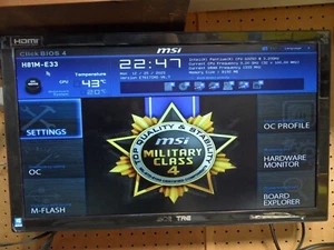 Placa madre MSI H81M-E33 con CPU G3250 y 8 Gb de RAM con E/S 1150 - Imagen 1 de 20