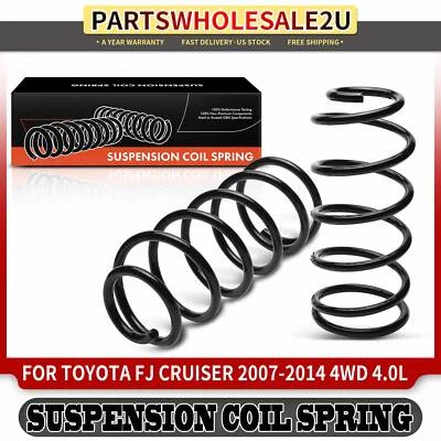 2x Rear Left and Right Side Coil Spring for Toyota FJ Cruiser 2007-2014 V6 4.0L - Imagem 1 de 4