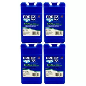 Freez Pak Reusable Ice Pack 4 Pack Ice Packs For Lunch Bags And Coolers - Picture 1 of 2