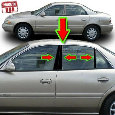 Juego de 6 piezas de cubierta de puerta para poste de piano Buick Century 97-05 Foto 1 de 4