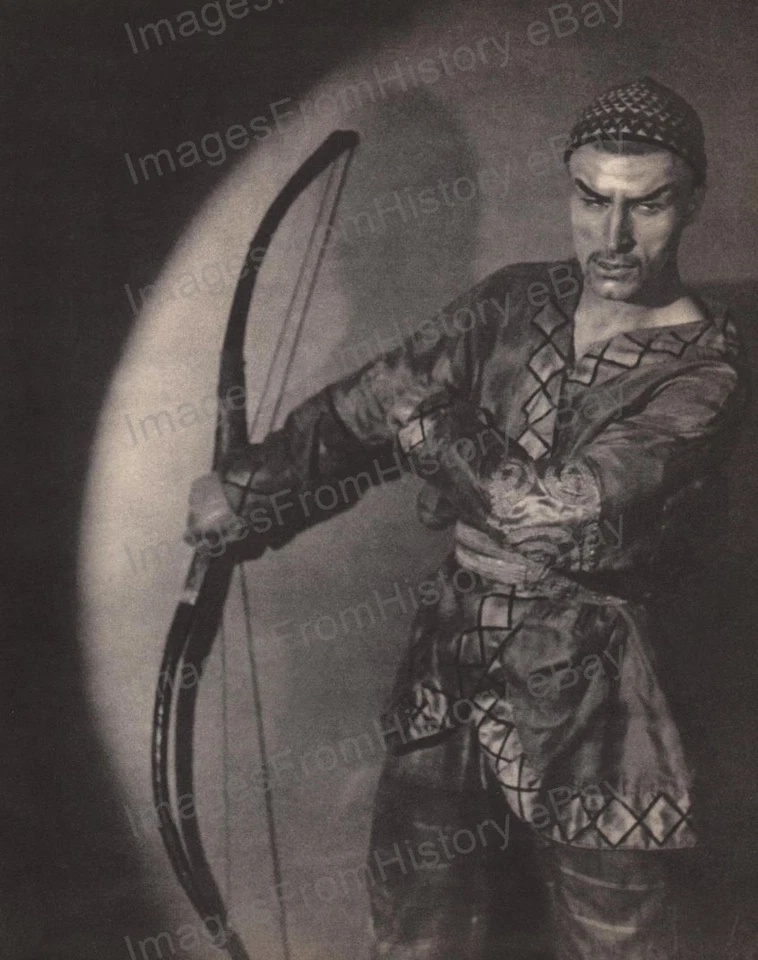 8x10 Print Yurek Shabelevski A Polovtsian Chief Ballet Russe 1948 #YS1 - Image 1 of 1