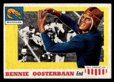 1955 Topps All-American #80 Bennie Oosterbaan - Image 1 of 2