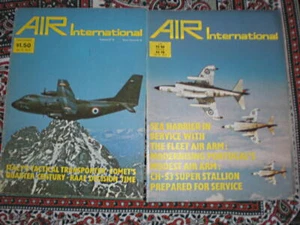Air International Magazines,  4 Issues,  1978/9  U.S. Shipper - Picture 1 of 9