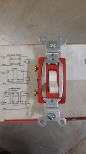 Legrand Pass & Seymour CS20AC1-W Light Switch #11885 - Picture 1 of 5