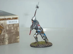 FIRST LEGION MED034 SIR JOHN EVERINGHAM ENGLISH KNIGHT STANDING ATTACKING  - Bild 1 von 2