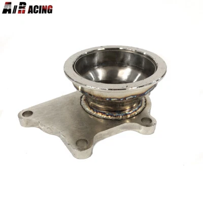 Universal 3" V-band Flange adapter to T3/T4 5-Bolt Turbo Charger Flange Adapter - Image 1 of 4