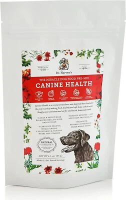 Dr. Harvey's Canine Miracle Dog Food, mistura de base humana desidratada para cães com... - Imagem 1 de 4
