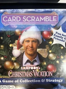 National Lampoons Christmas Vacation Card Scramble Board Game Factory Sealed - Picture 1 of 2