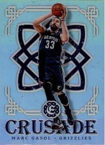 2016-17 Panini Excalibur Crusade Silver #28 Marc Gasol