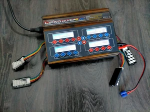 LIPO QUAD CHARGER 4 OUTPUT BATTERY POWER SUPPLY 12V TWIN BALANCE 8.4V NMiH Prius - Picture 1 of 9