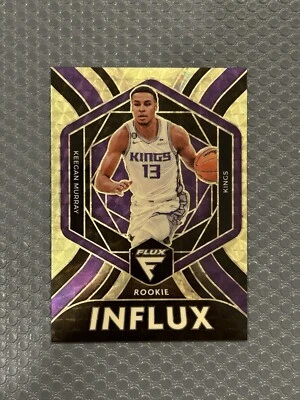2022 Flux Rookie Influx GOLD VINYL Keegan Murray 1/1 RC Kings #15 True 1 OF 1 - Image 1 of 2