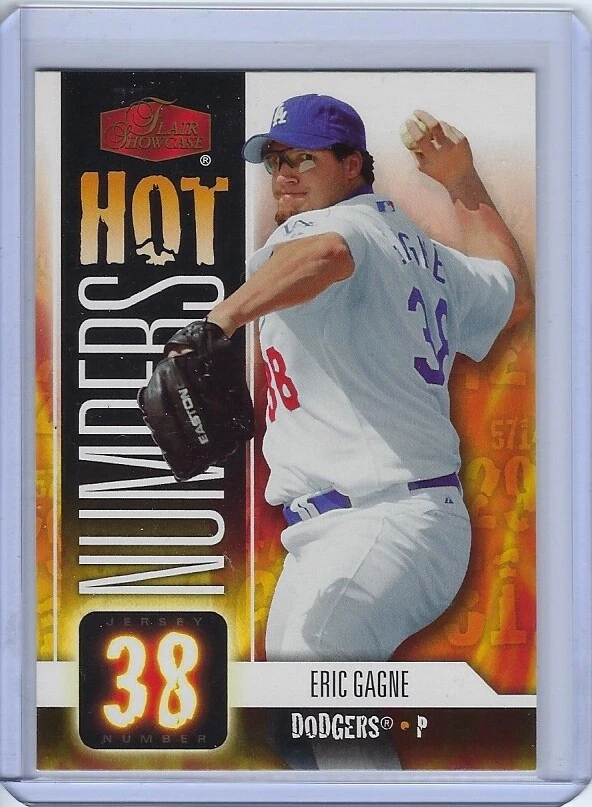 2006 Flair Showcase Hot Numbers * YOUR CHOICE * ORTIZ Chipper GRIFFEY Maddux + - Image 1 of 1