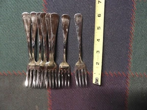 12 Liberty Tabletop - Hors d’Oeuvres Gabeln - 6 Zoll - Annapolis Muster, NEU 2. - Bild 1 von 2