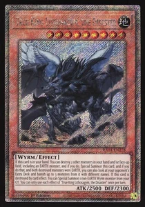 True King Lithosagym, the Disaster - RA04-EN275 - Platinum Secret Rare - Yugioh - Picture 1 of 1
