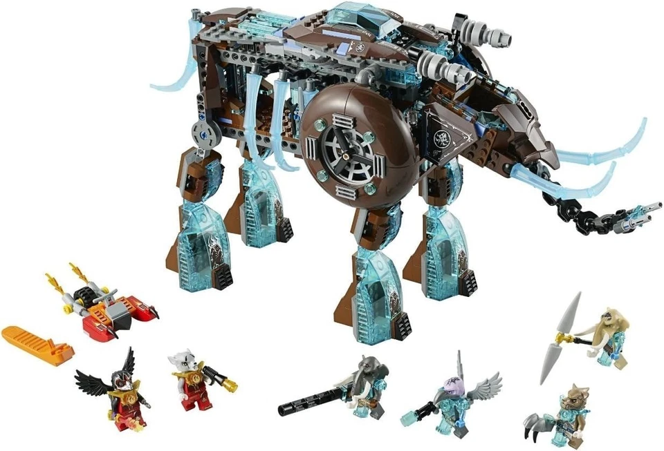 LEGO LEGENDS OF CHIMA: Maula's Ice Mammoth Stomper (70145), Pre-owned, Complete - Image 1 of 3